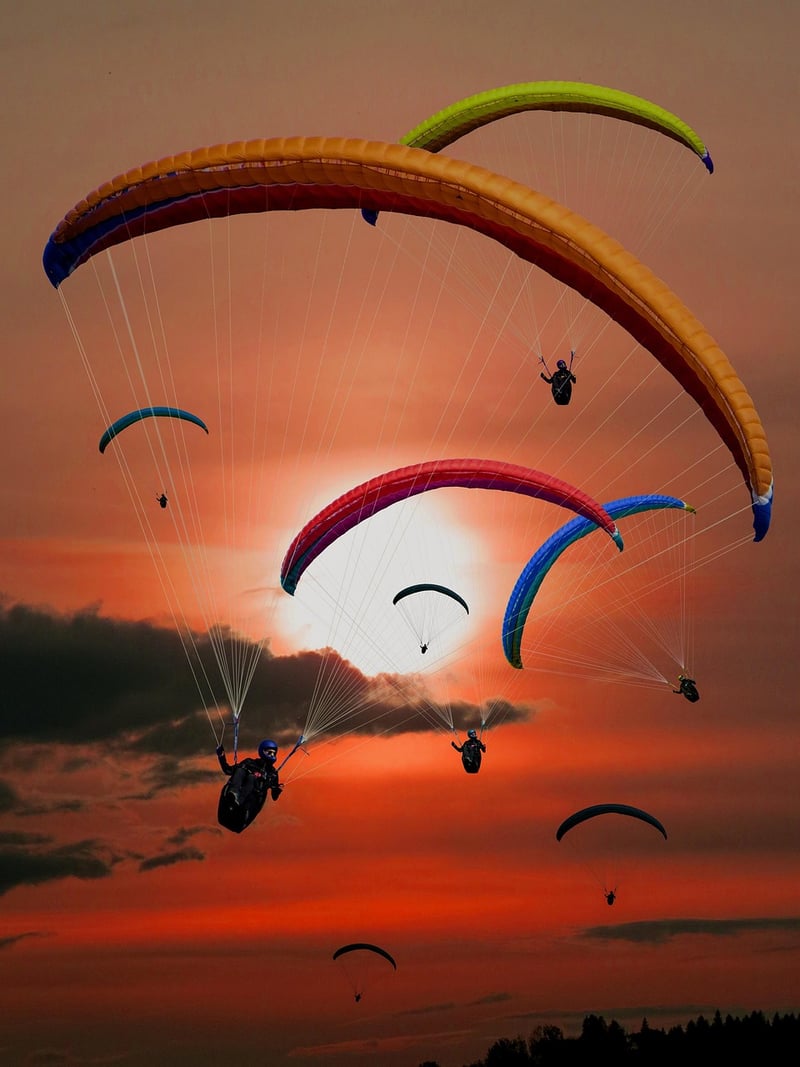 Paragliding Image